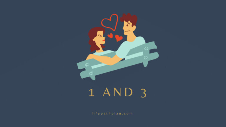life path 1 and 3 compatibility [Love, Marriage and children]