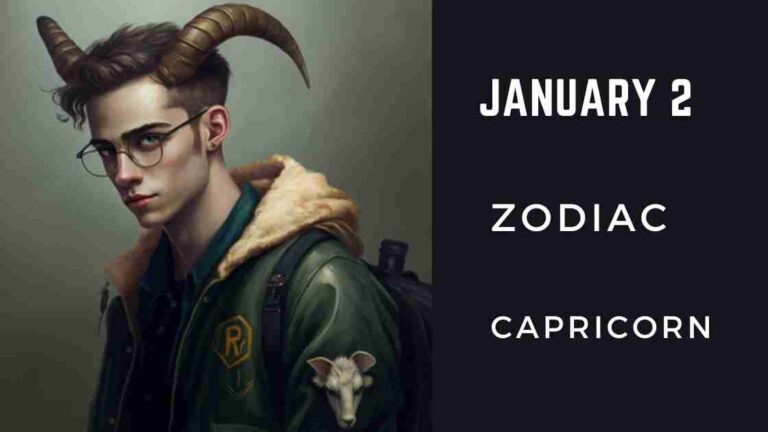 January 2nd Zodiac