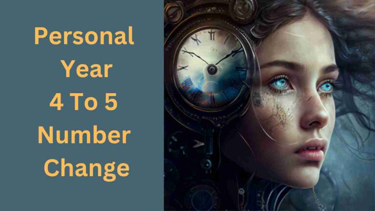 Personal Year 4 To 5 change