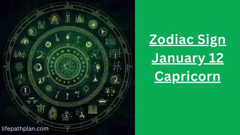 Zodiac Sign January 12